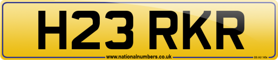 H23 RKR