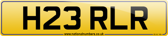 H23 RLR