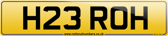 H23 ROH