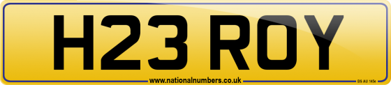 H23 ROY