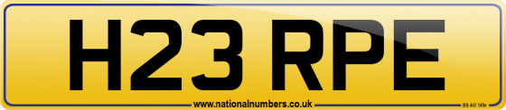 H23 RPE