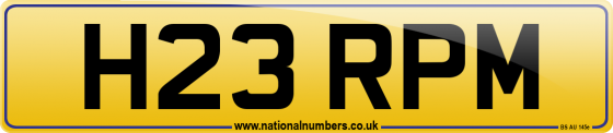 H23 RPM
