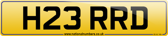 H23 RRD