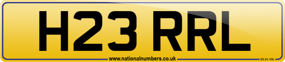 H23 RRL
