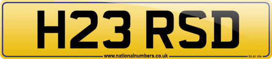 H23 RSD