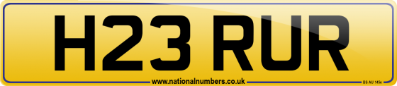 H23 RUR