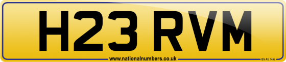 H23 RVM