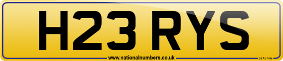 H23 RYS