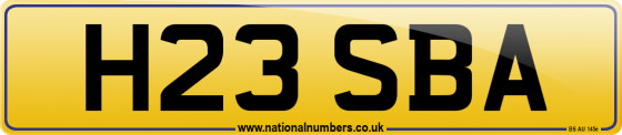 H23 SBA