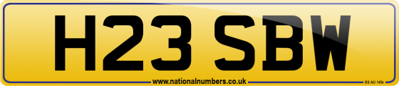 H23 SBW