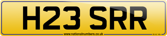 H23 SRR