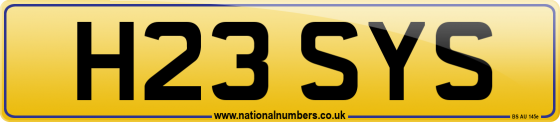 H23 SYS