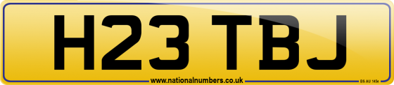 H23 TBJ