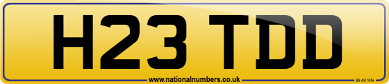 H23 TDD