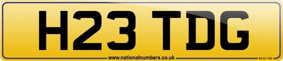 H23 TDG