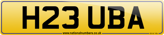 H23 UBA