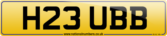 H23 UBB