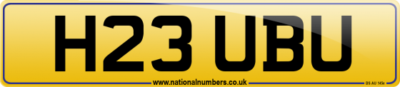 H23 UBU