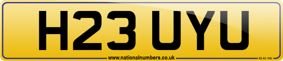 H23 UYU