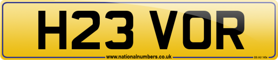 H23 VOR
