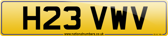 H23 VWV