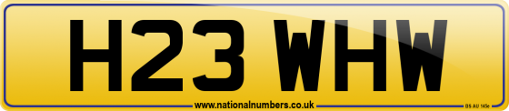 H23 WHW