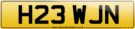 H23 WJN