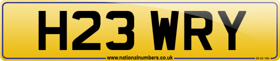 H23 WRY