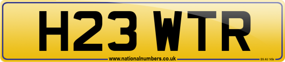 H23 WTR