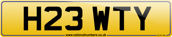 H23 WTY