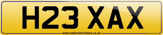 H23 XAX
