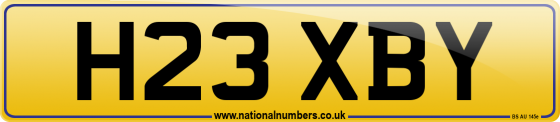 H23 XBY