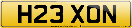 H23 XON
