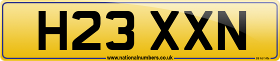 H23 XXN