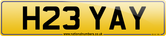 H23 YAY
