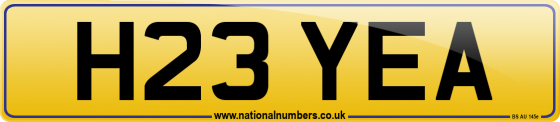 H23 YEA
