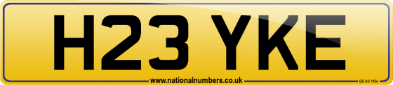 H23 YKE