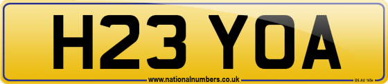 H23 YOA
