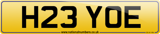 H23 YOE