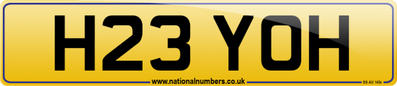 H23 YOH