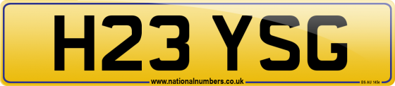 H23 YSG