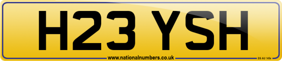H23 YSH