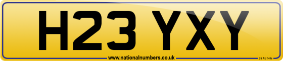 H23 YXY