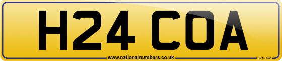 H24 COA