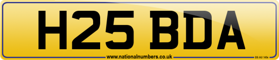 H25 BDA