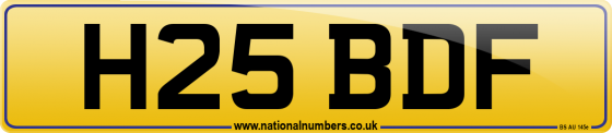 H25 BDF