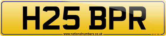 H25 BPR