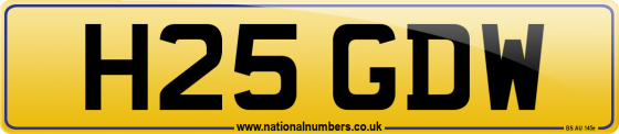 H25 GDW
