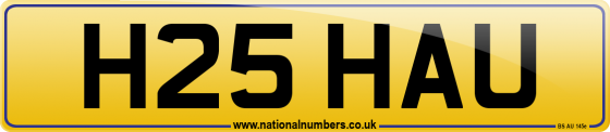 H25 HAU