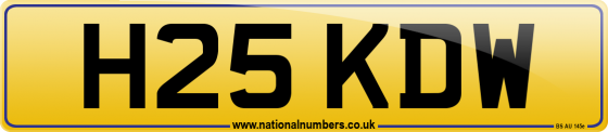 H25 KDW